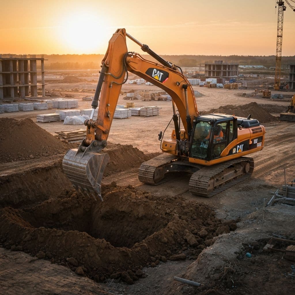 Excavator rental